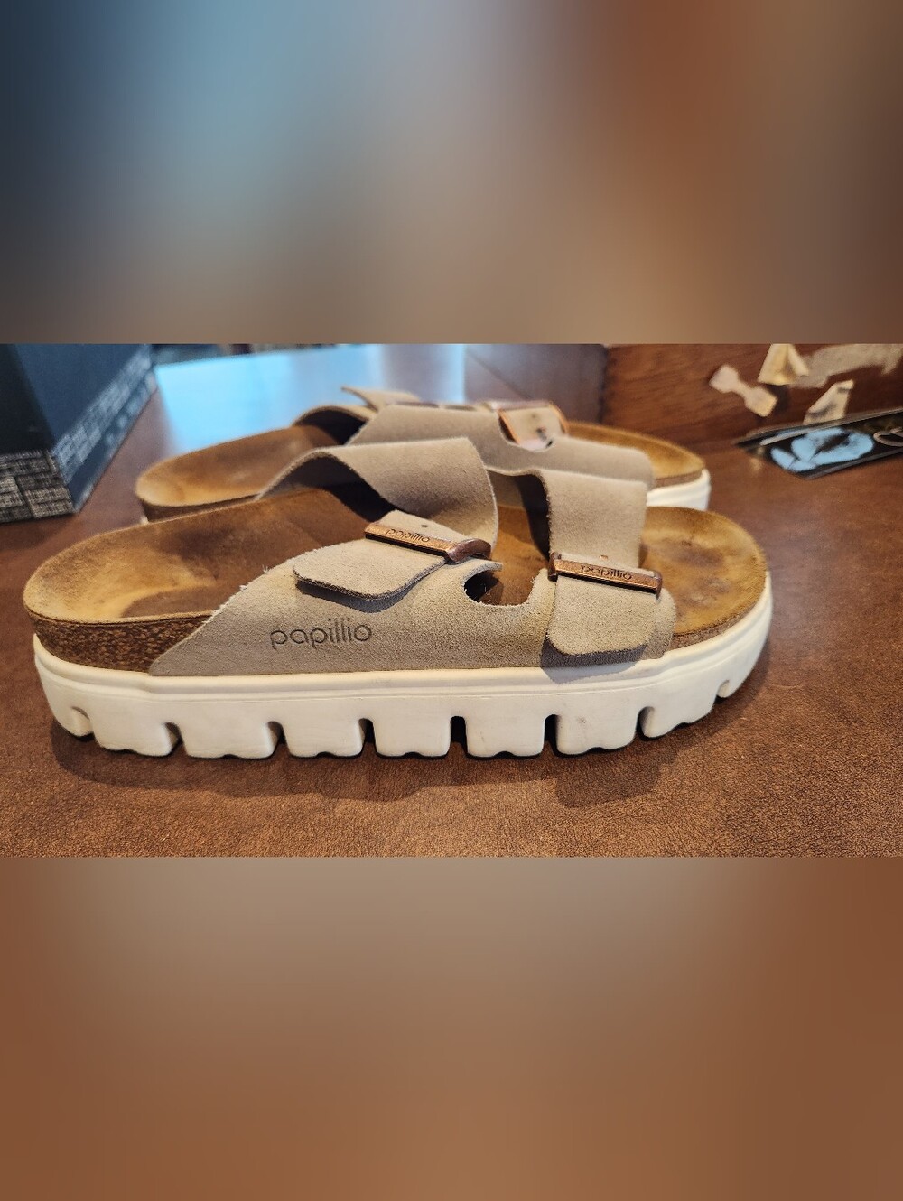 Birkenstock papaillio platform sandals